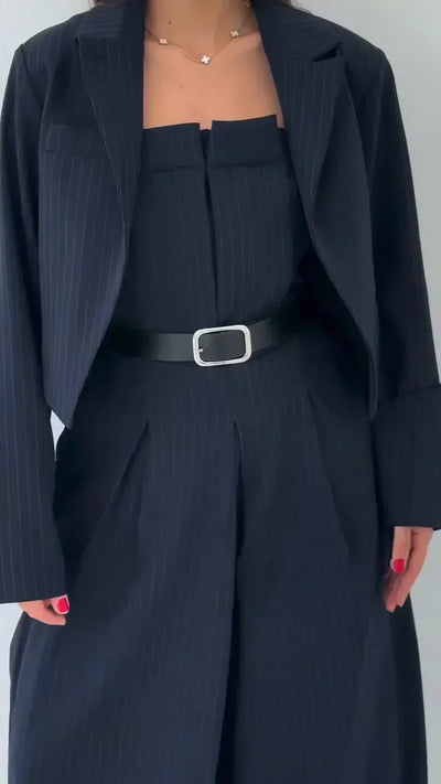 Anne | Elegant Jumpsuit Set with Blazer