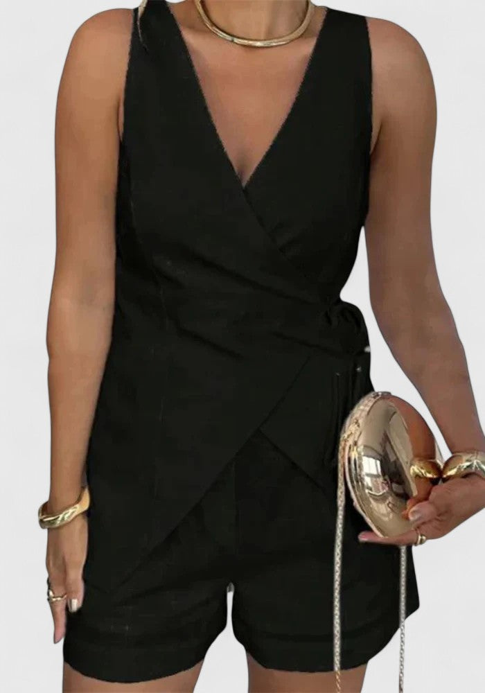 Florence™ | Elegant Wrap Jumpsuit