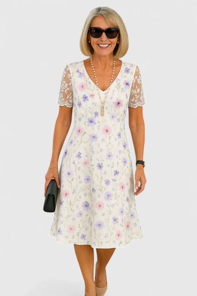 Brislyn | Elegant Midi Dress