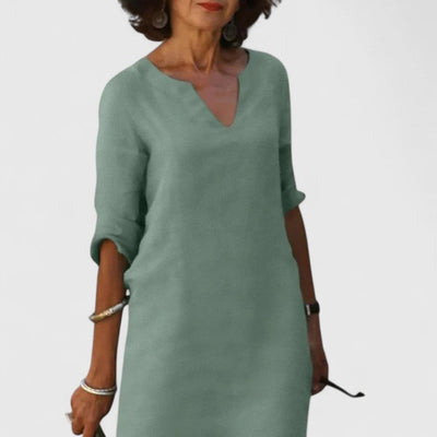 Taylor | Comfortable V-Neck Dress